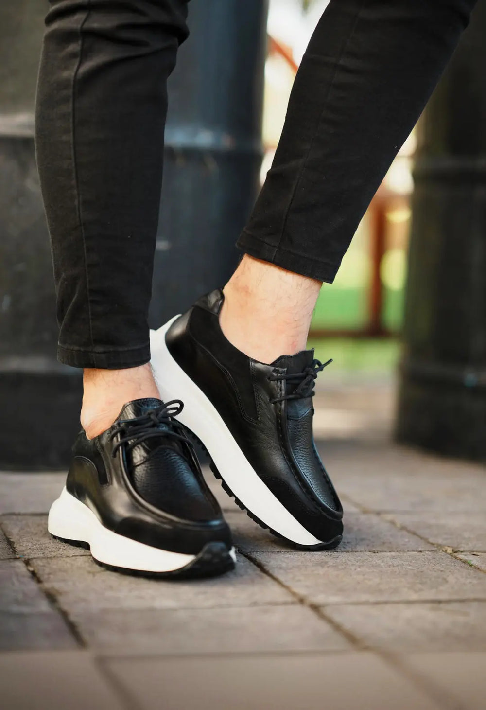Dublin Hakiki Deri Eva Taban Günlük Erkek Sneaker Ayakkabı